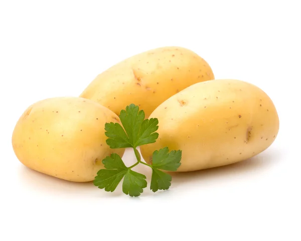 새로운 감자와 녹색 파 슬 리 — 스톡 사진