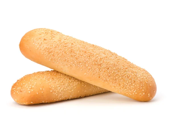 Roti baguette isi biji-bijian sehat — Stok Foto