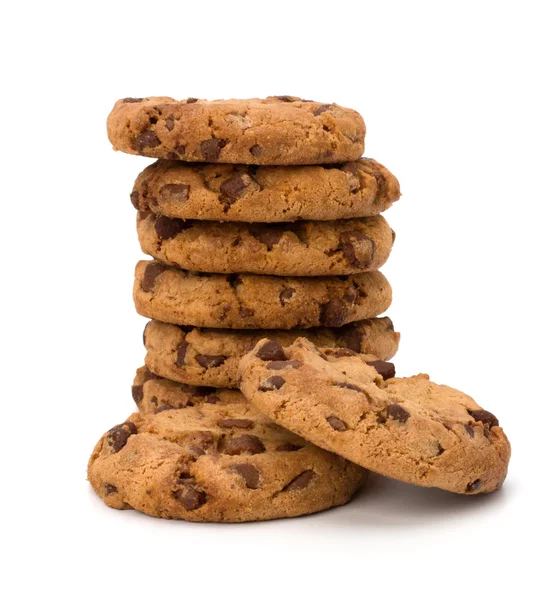 Chocolate homemade pastry biscuits — Stock Photo, Image