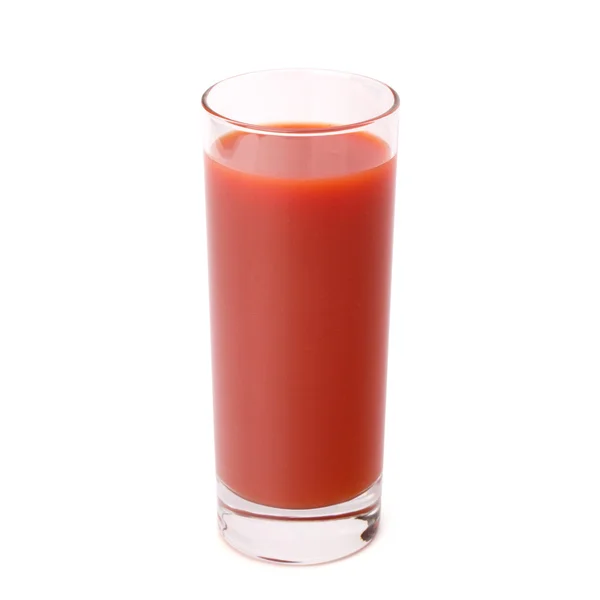 Vidro de suco de tomate — Fotografia de Stock