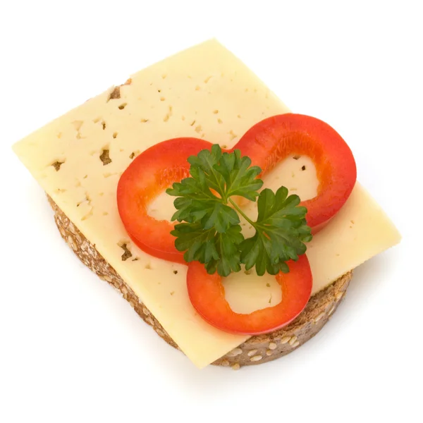 Sandwich met plantaardige — Stockfoto