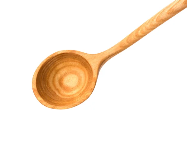Винтажная деревянная ложка — стоковое фото