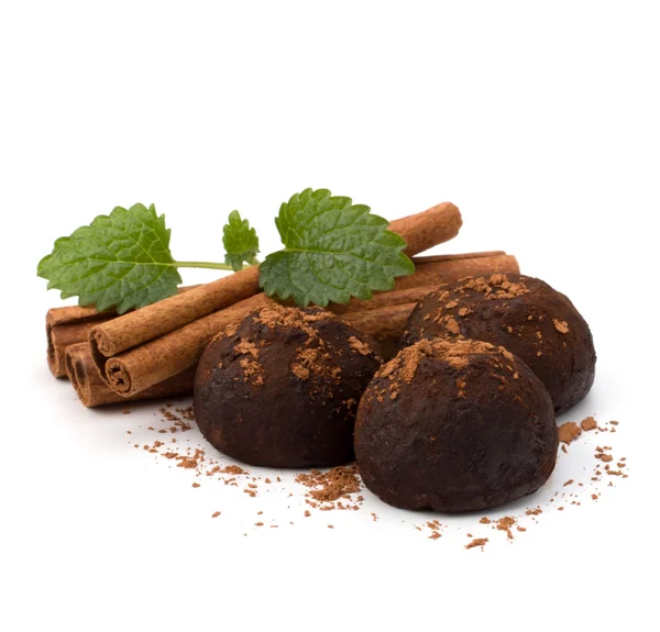 stock image Chocolate truffle candy