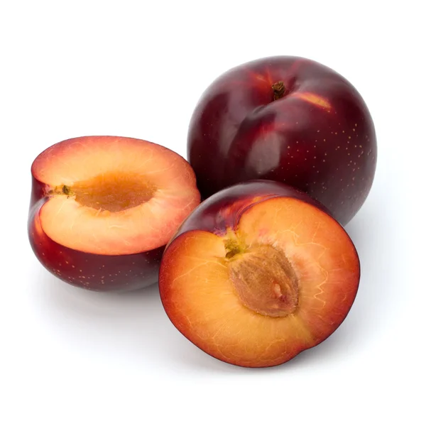 stock image Red plum fruit