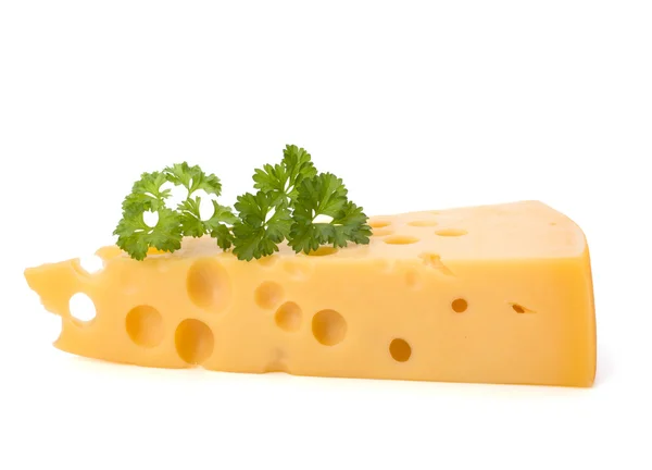 Peça de queijo gourmet — Fotografia de Stock