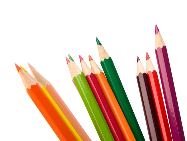 Colorare matite pastello — Foto Stock