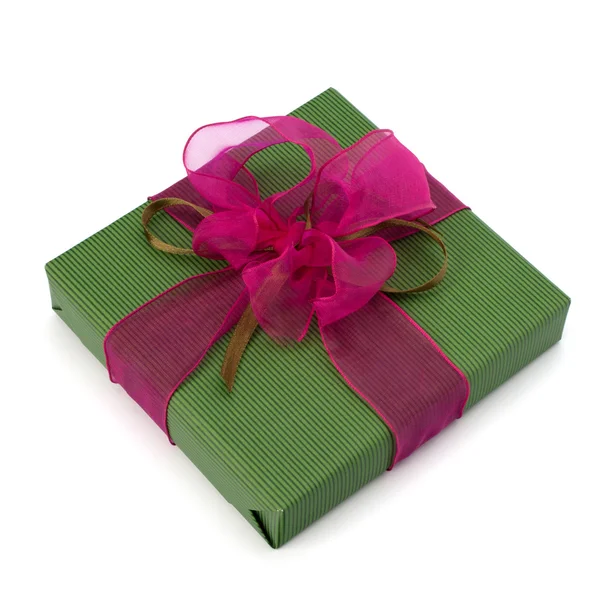 Caja de regalo festivo — Foto de Stock