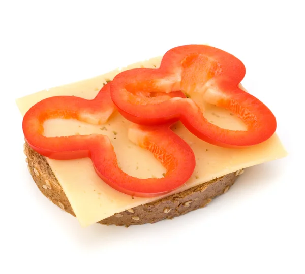 Zdrowa kanapka z warzyw — Zdjęcie stockowe