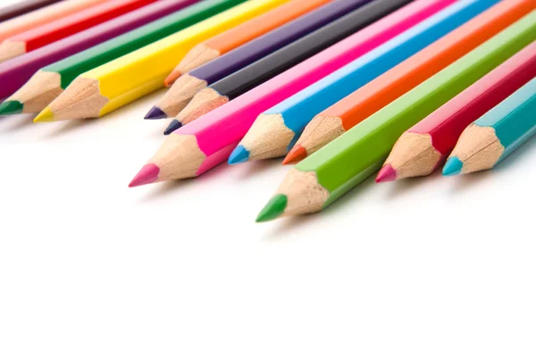Colouring crayon pencils — Stock Photo, Image
