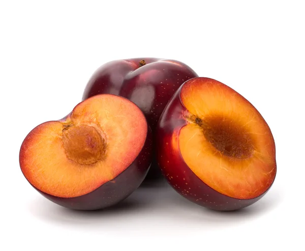 stock image Red plum fruit