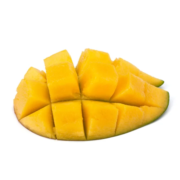 Разрезанная часть манго — стоковое фото