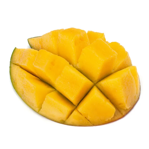 Разрезанная часть манго — стоковое фото