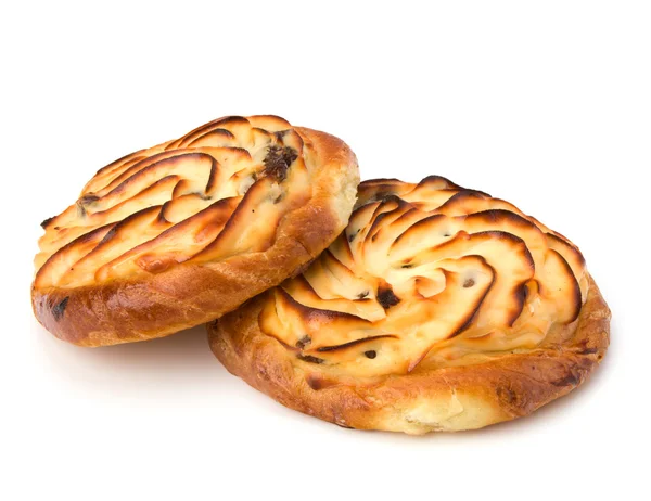 Delicious sweet cream buns — Stock Photo, Image