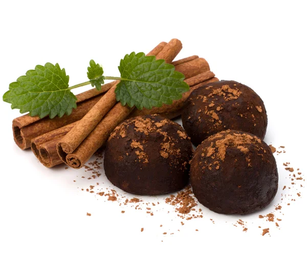 stock image Chocolate truffle candy