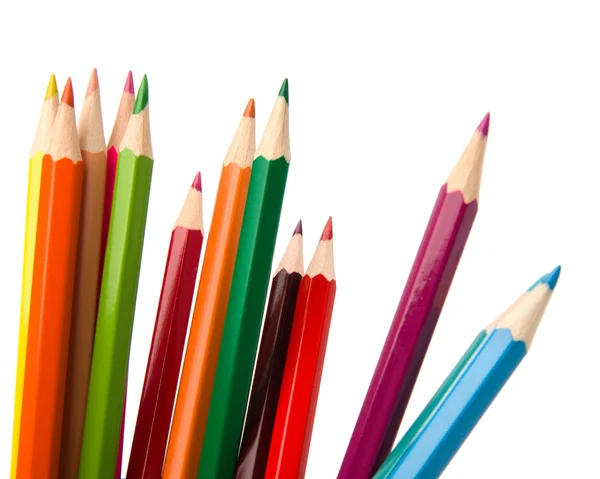 Colouring crayon pencils — Stock Photo, Image