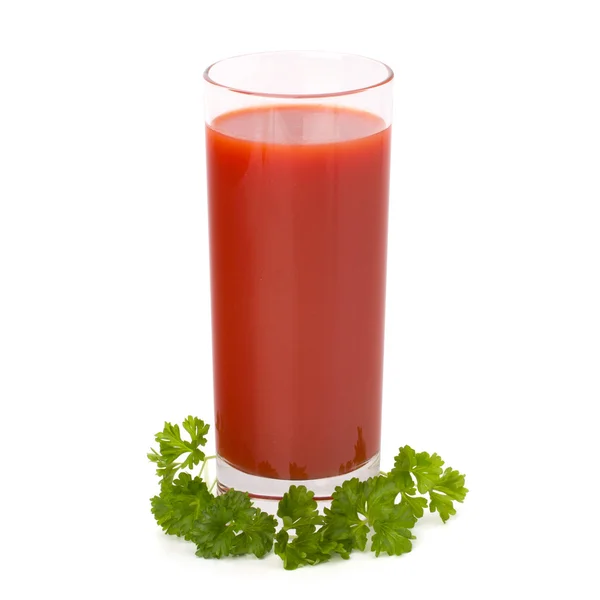 Tomato juice glass — Stock Photo, Image