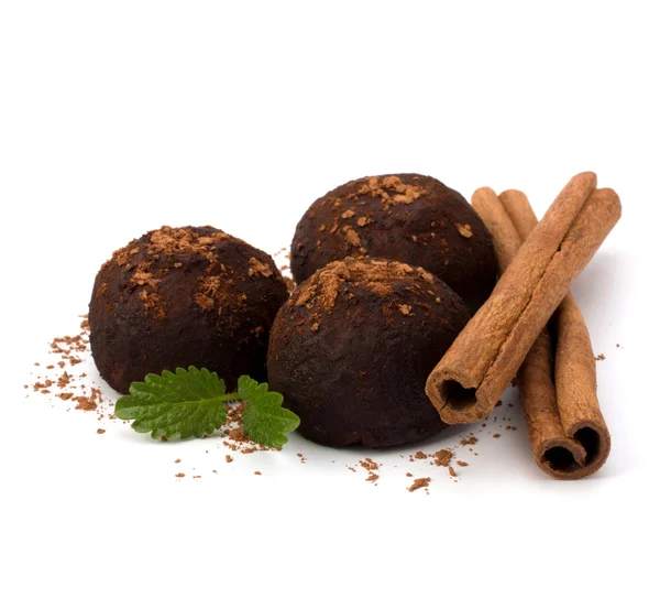 stock image Chocolate truffle candy