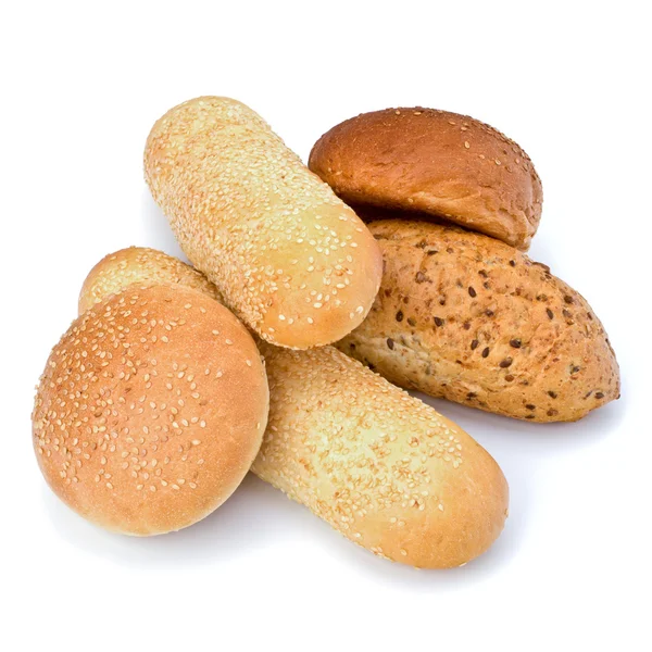Šišky chleba a housky — Stock fotografie