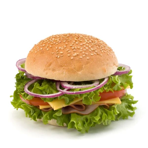 stock image Junk food hamburger