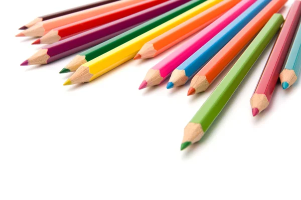Colorare matite pastello — Foto Stock