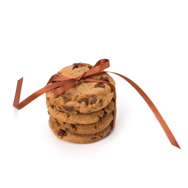 Festlig radbruten choklad bakelse cookies — Stockfoto