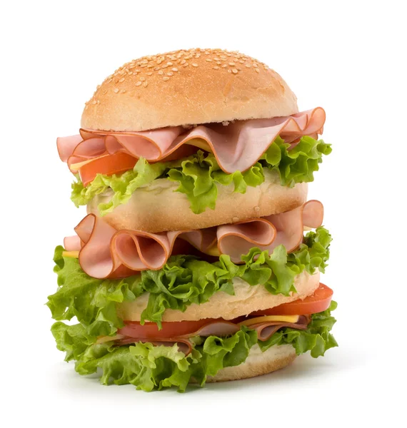 stock image Junk food hamburger