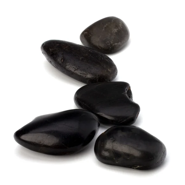 Zen stones izolovaných na bílém pozadí — Stock fotografie