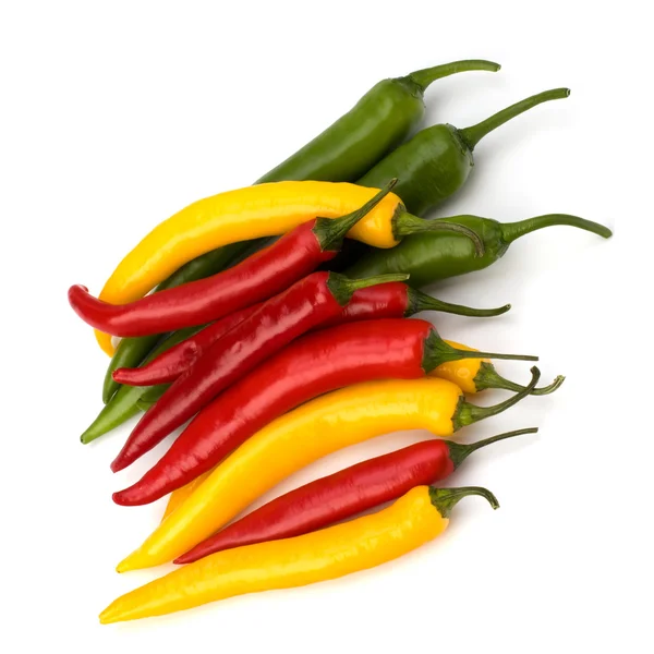 Chili pepper isolated on white background — Stock Photo, Image