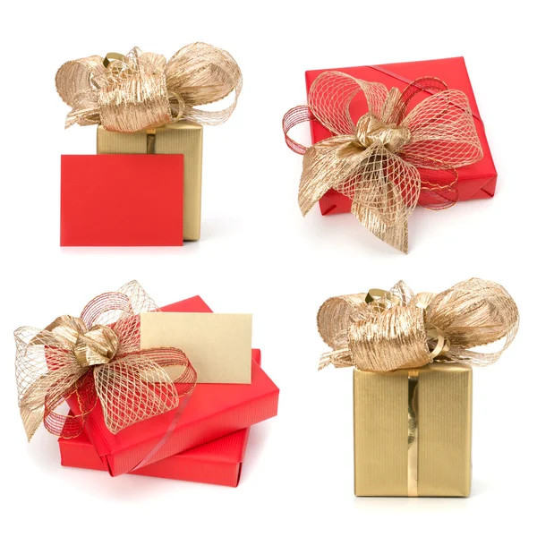 Luxurious gifts with note i — Stock Photo, Image