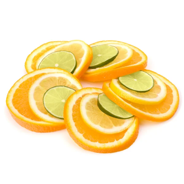 Citrus fruit slices — Stock Photo, Image