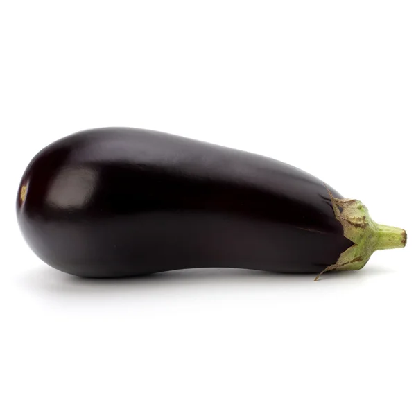 Close-up van aubergine geïsoleerd op witte achtergrond — Stockfoto