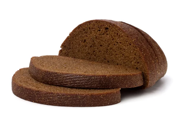 Stock image Rye bread isolated on white background