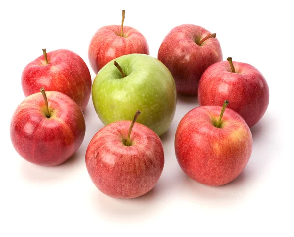 Apples isolated on white background — Stock Photo, Image