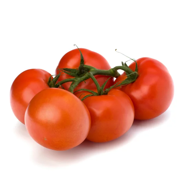 Pomodoro rosso isolato sullo sfondo bianco — Foto Stock