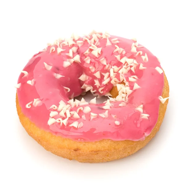 Delicious doughnut isolated on white background — Stock Photo, Image