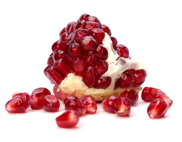 stock image Pomegranate isolated on white background