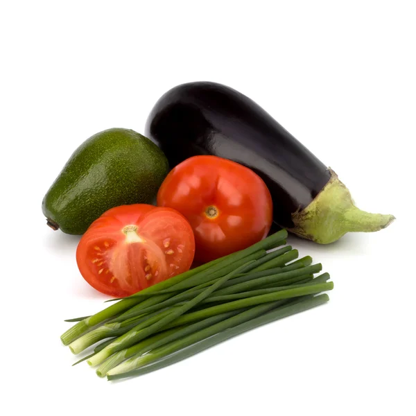 Vegetables isolated on white background — Stock Photo, Image