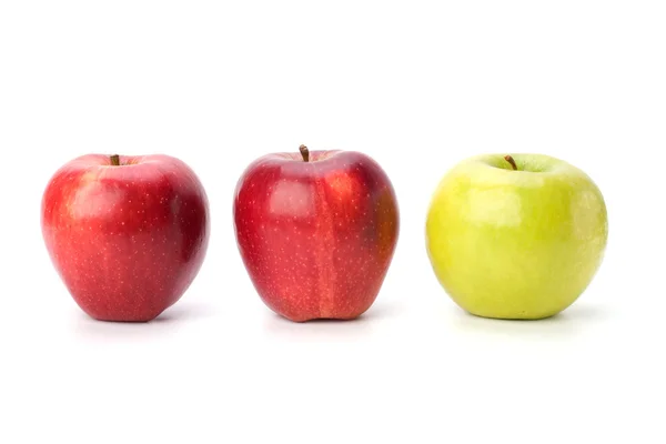Apples isolated on white background — Stock Photo, Image