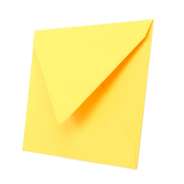 Envelope isolated on white background — Stock Photo, Image
