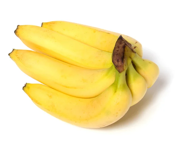 Bananes isolées sur fond blanc — Photo