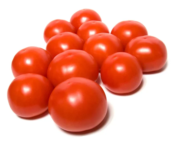 stock image Red tomato isolated on white background