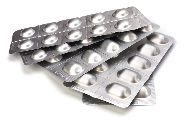 Léky izolovaných na bílém pozadí — Stock fotografie