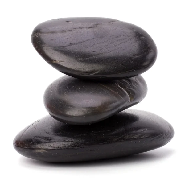 Zen stenar isolerad på vit bakgrund — Stockfoto
