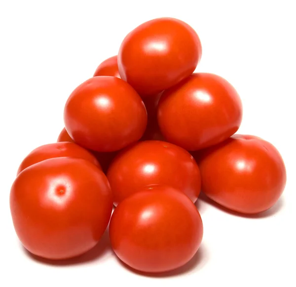 stock image Red tomato isolated on white background