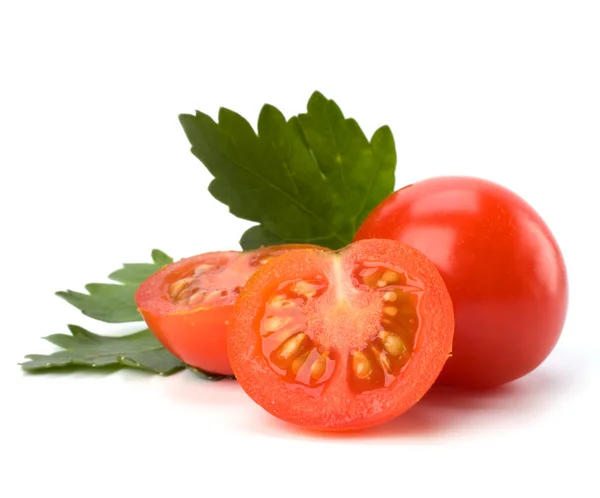 Cherry tomato isolated on white background — Stock Photo, Image