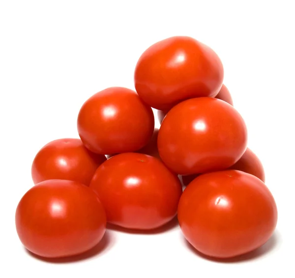 stock image Red tomato isolated on white background