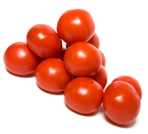 stock image Red tomato isolated on white background