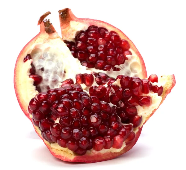 stock image Pomegranate isolated on white background