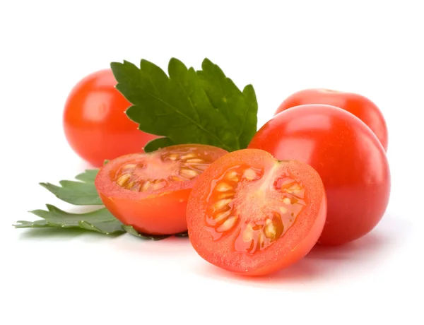 stock image Cherry tomato isolated on white background