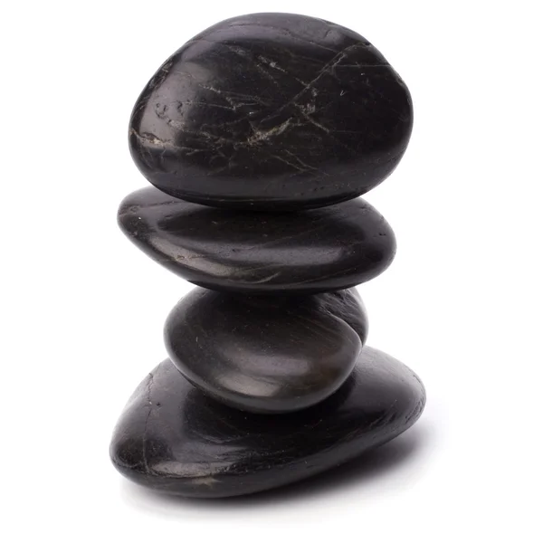 Zen sten isoleret på hvid baggrund - Stock-foto